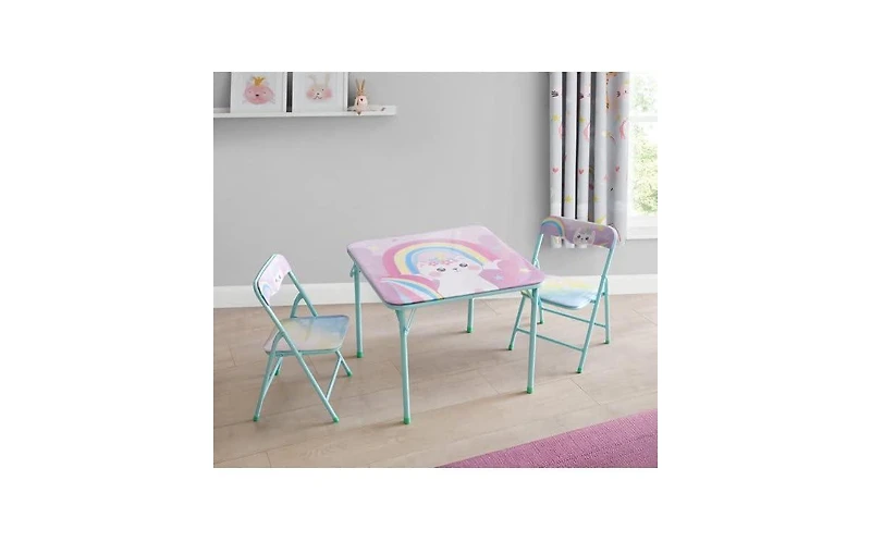 Cesicia Caticorn 3 Piece Table and Chair Set