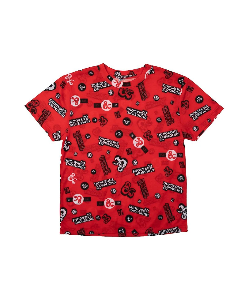Dungeons & Dragons Boys Youth 4- Pack Tees-Small