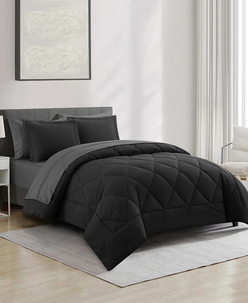 Stratford Park Arelia Geometric 7-Pc. Comforter Set