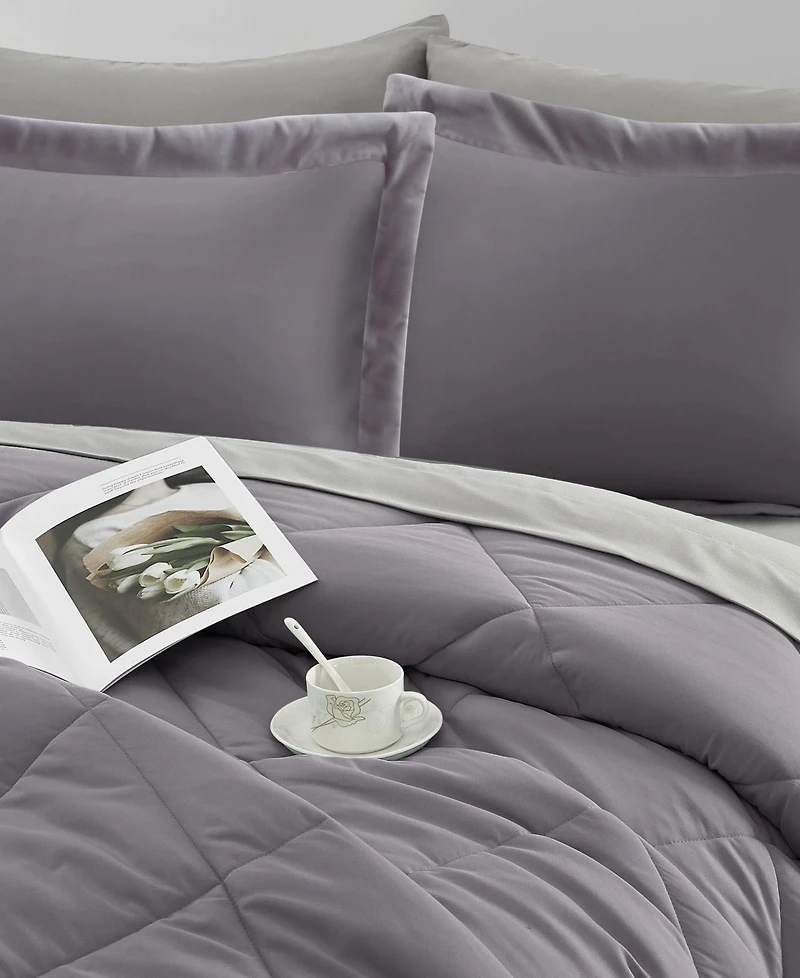 Stratford Park Arelia Geometric 7-Pc. Comforter Set, King