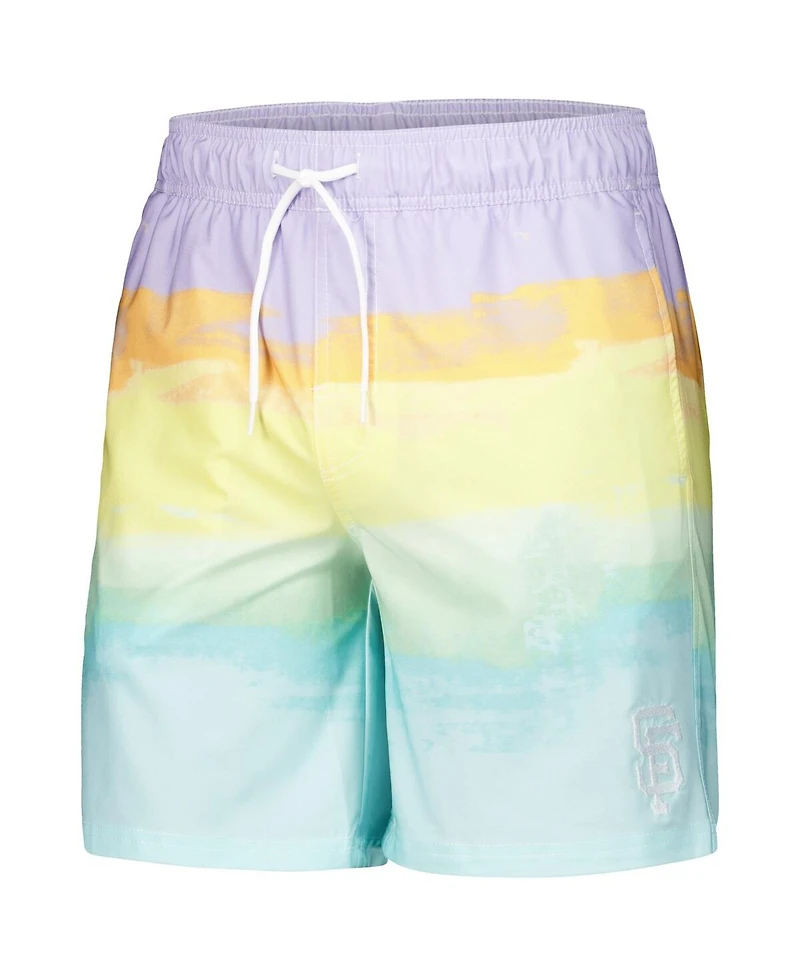 G-iii Sports by Carl Banks Men's San Francisco Giants Perfect Game Volley Board Shorts