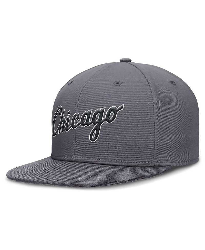 Nike Men's Gray Chicago White Sox Performance True Fitted Hat