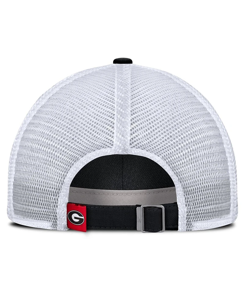 Nike Men's Black Georgia Bulldogs 2025 Gameday On-Field Club Adjustable Trucker Hat