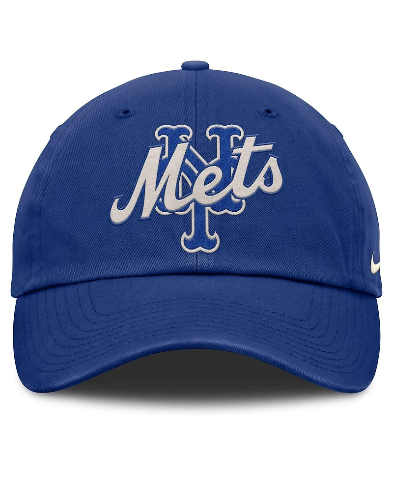 Nike Men's Royal New York Mets Statement Club Adjustable Hat