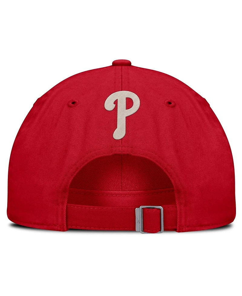 Nike Men's Red Philadelphia Phillies Statement Club Adjustable Hat