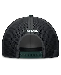 Nike Men's Green Michigan State Spartans Rise Primetime Trucker Adjustable Hat