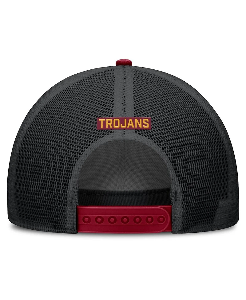 Nike Men's Cardinal Usc Trojans Rise Primetime Trucker Adjustable Hat