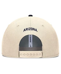 Nike Men's Natural Arizona Wildcats Rise Primetime Performance Trucker Adjustable Hat
