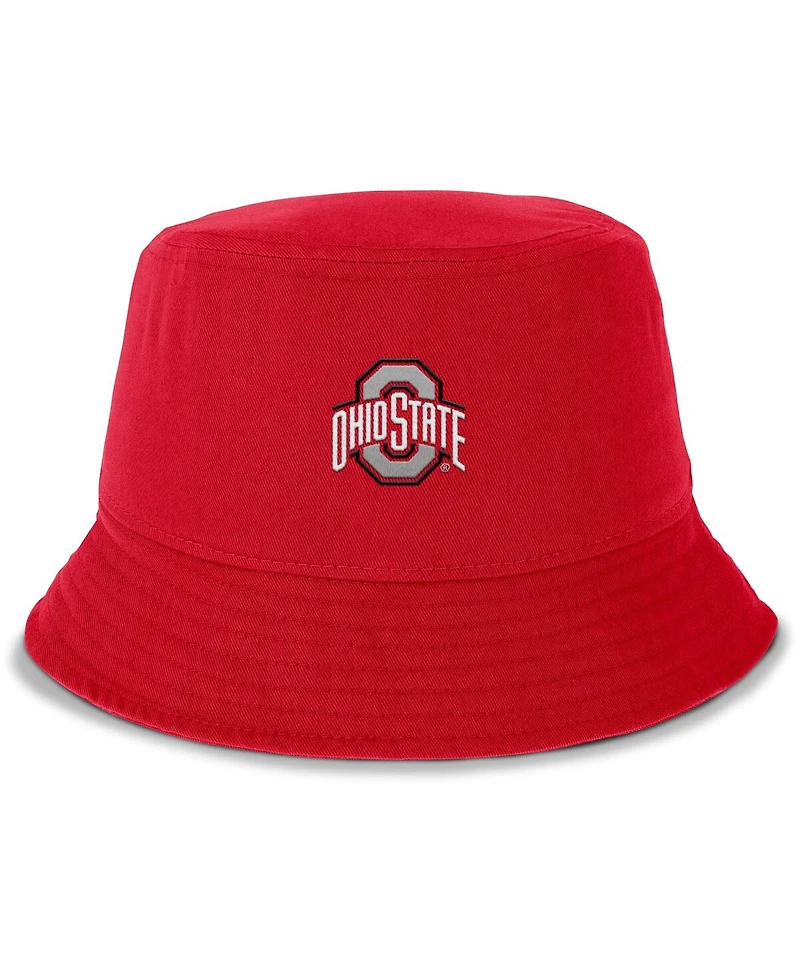 Nike Men's Scarlet Ohio State Buckeyes Apex Primetime Bucket Hat