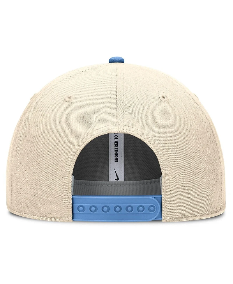 Nike Men's Natural North Carolina Tar Heels Rise Legacy Adjustable Hat