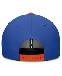 Nike Men's Royal/Cream Florida Gators Pro Legacy Script Snapback Hat