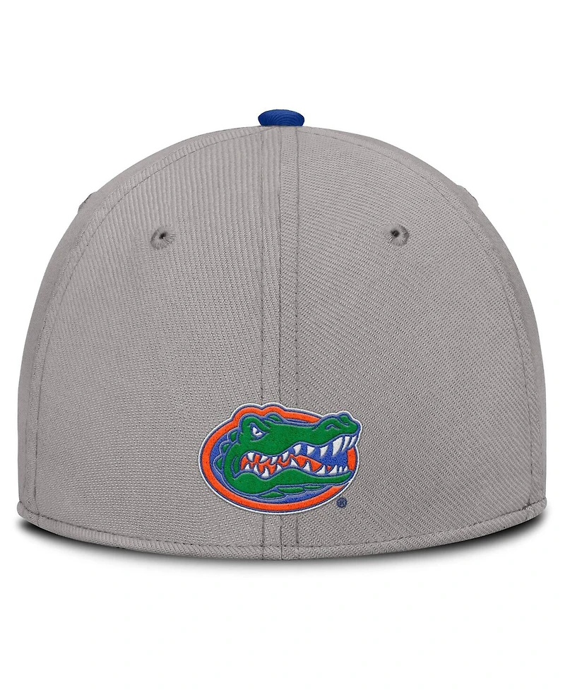 Jordan Men's Gray Florida Gators Rise Prep Performance Flex Hat