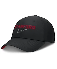 Nike Men's Black Stanford Cardinal Club Prep Performance Adjustable Hat