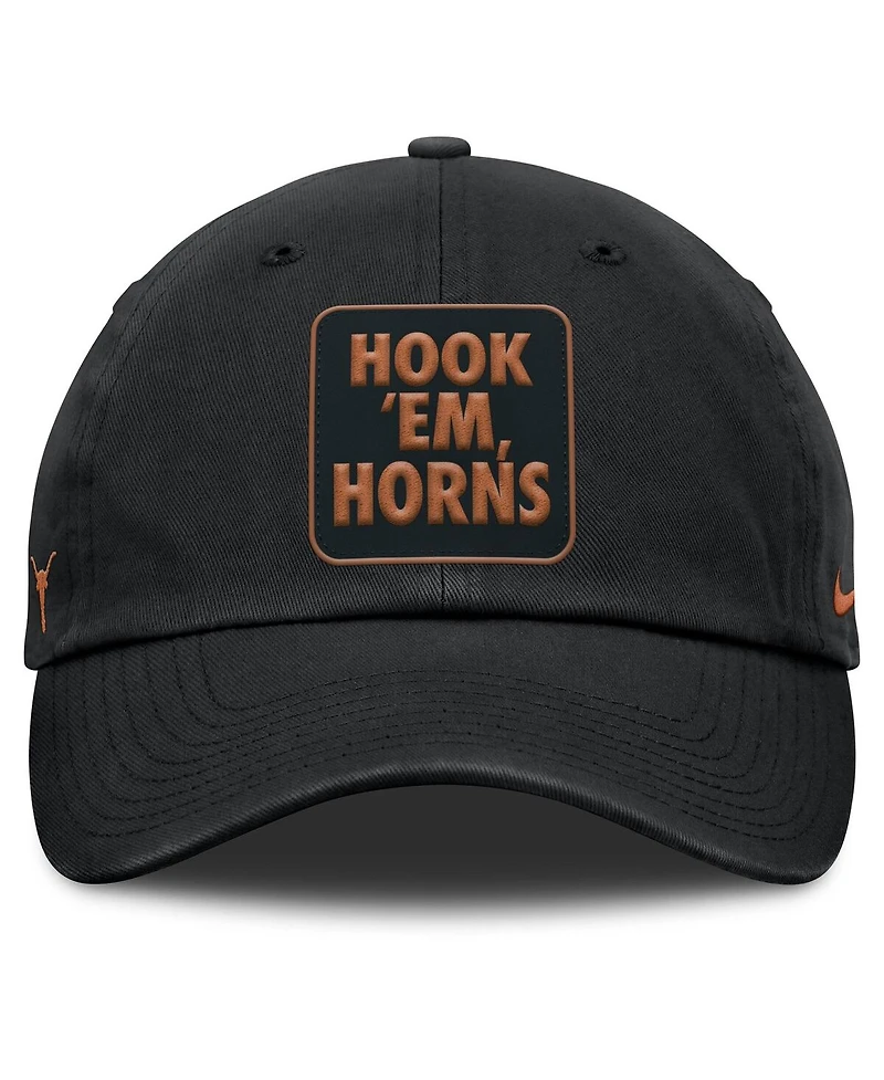 Nike Men's Black Texas Longhorns Local Club Adjustable Hat