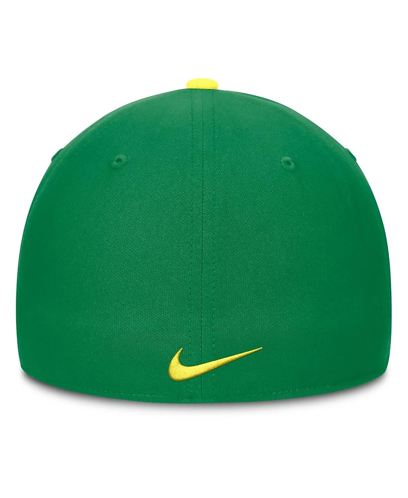 Nike Men's Yellow/Green Oregon Ducks 2025 Sideline Rise Local Performance Flex Hat