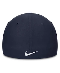 Nike Men's White/Navy Penn State Nittany Lions 2025 Sideline Rise Local Performance Flex Hat