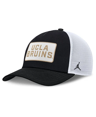 Jordan Men's /White Ucla Bruins 2025 On-Field Rise Patch Trucker Adjustable Hat