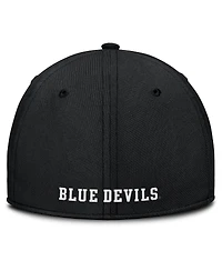 Nike Men's Black Duke Blue Devils 2025 On-Field Rise Performance Flex Hat
