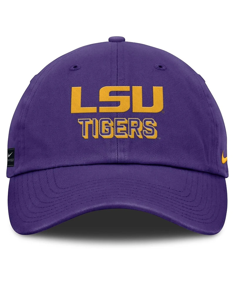 Nike Men's Purple Lsu Tigers 2025 On-Field Club Adjustable Hat