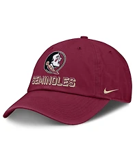Nike Men's Garnet Florida State Seminoles 2025 On-Field Club Adjustable Hat