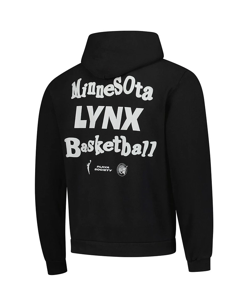 Playa Society Men's and Women's Black Minnesota Lynx Team Pullover Hoodie