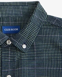 Club Room Men's Glen Plaid Cotton Corduroy Shirt, Macy's Exclusive