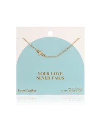 Lucky Feather Faith Collection Necklace