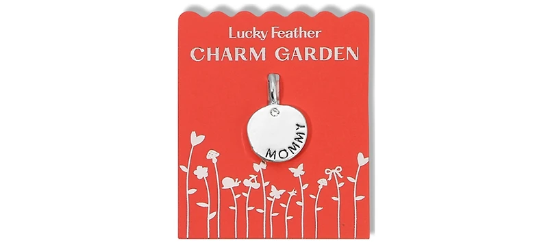 Lucky Feather Charm Garden - Silver