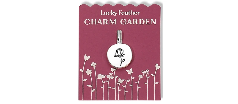 Lucky Feather Charm Garden - Silver