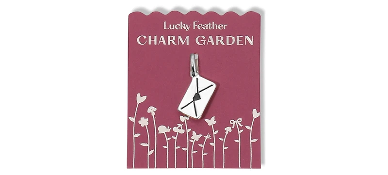 Lucky Feather Charm Garden - Silver
