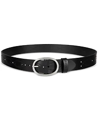 Levi's Western Stitched & Studded Leather Belt