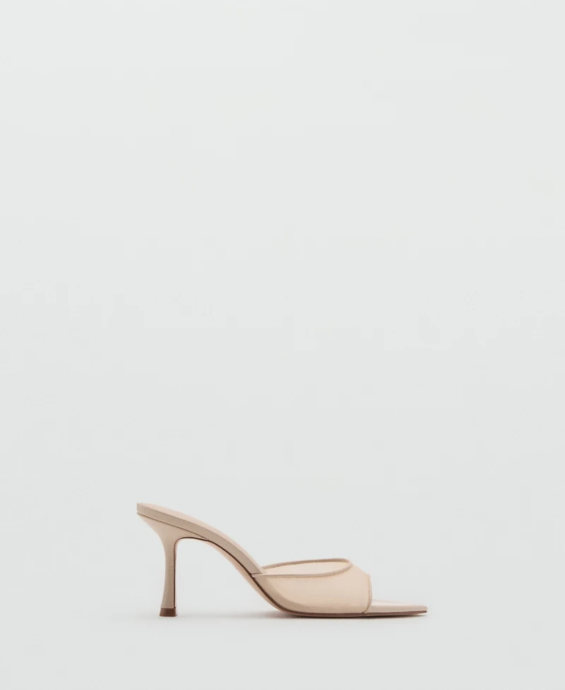 Mango Women's Pointed Heel Sandals