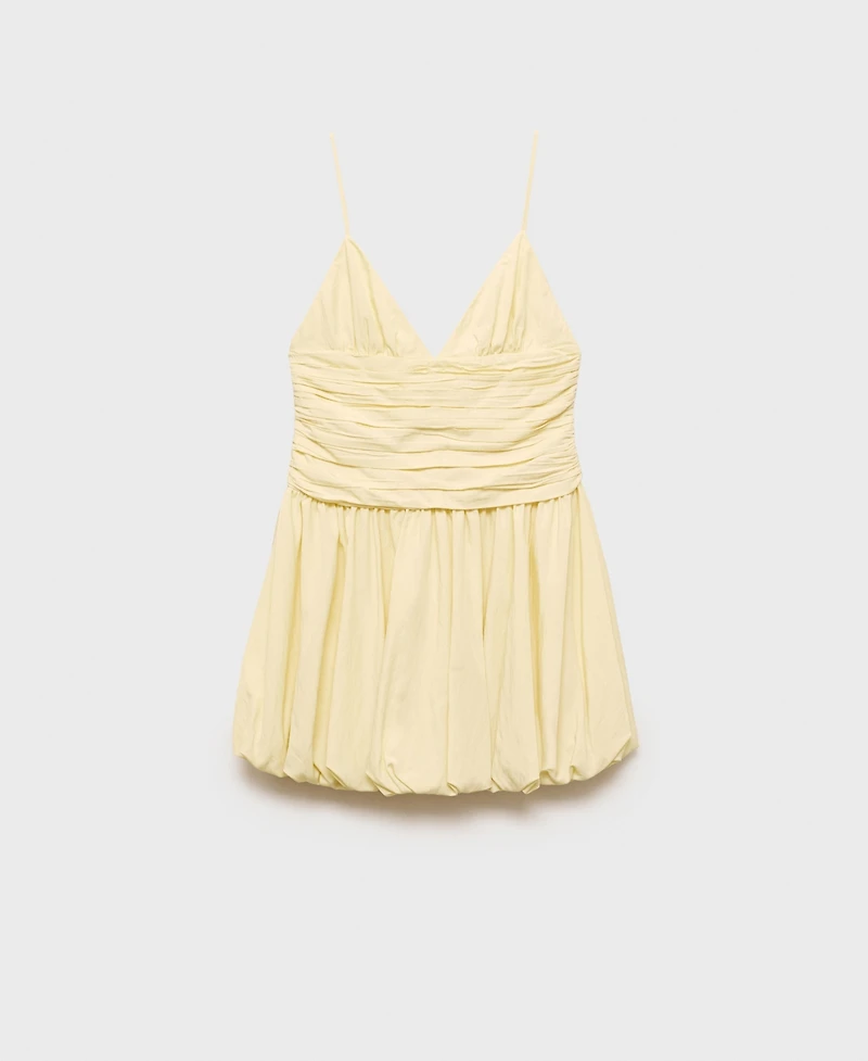 Mango Women's Short Balloon-Effect Dress
