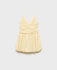 Mango Women's Short Balloon-Effect Dress