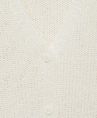 Mango Women's Openwork Knitted Sweater Vest