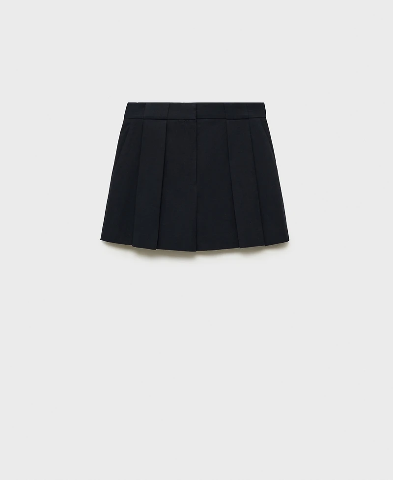 Mango Women's Pleated Tailored Shorts