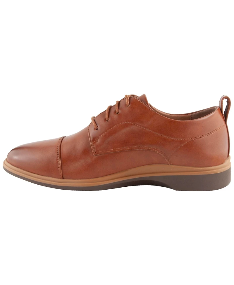 Deer Stags Men's Sienna Comfort Cap Toe Dress Oxford