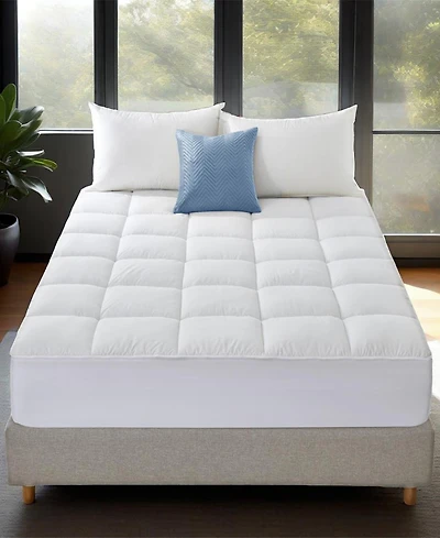 Unikome Extra Soft Cooling Deep Pocket Mattress Pad, Twin