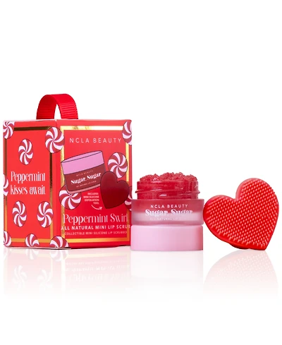 Ncla Beauty 2-Pc. Peppermint Swirl Lip Scrub Ornament Set