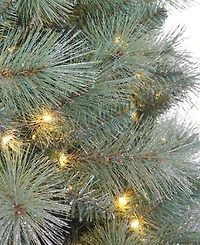 Puleo 7.5 ft. Pre-Lit Windham Fir Artificial Christmas Tree