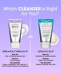 Sunday Riley Breakout Breakup Purifying Salicylic Acid Cleanser For Oily & Blemish-Prone Skin, 5 oz.