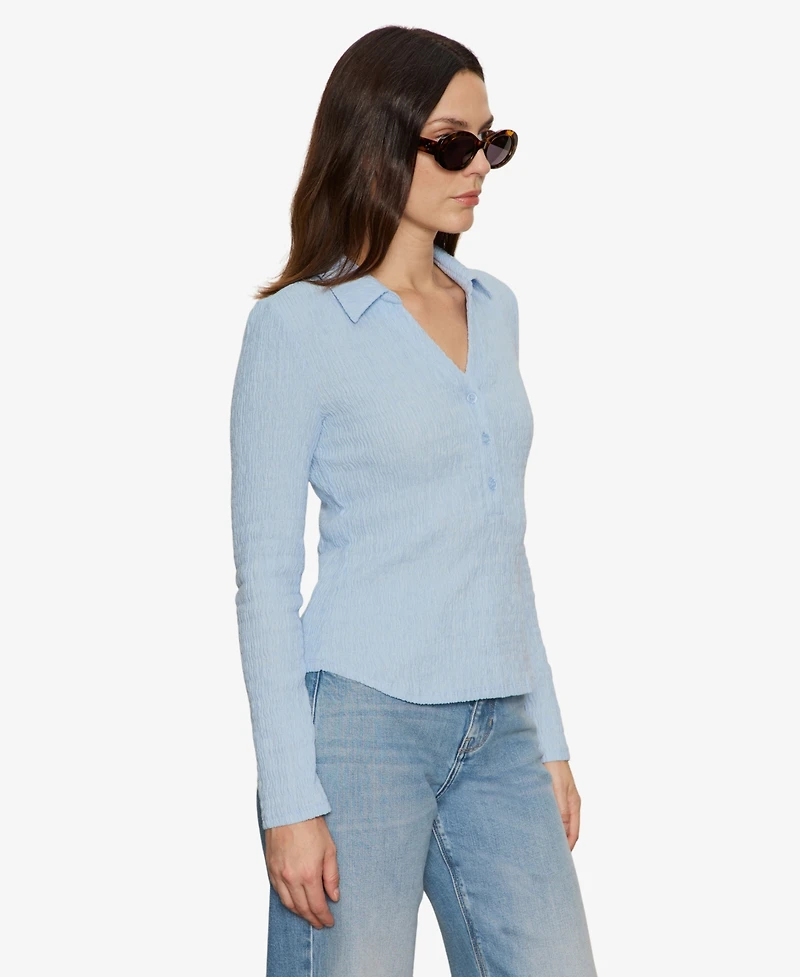Sanctuary Women's Long Sleeve Textured Top
