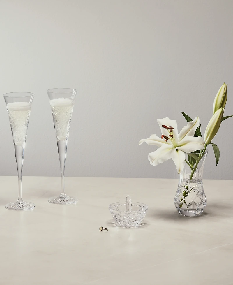 Waterford Wishes Love Toasting Flute 7 oz, Set of 2