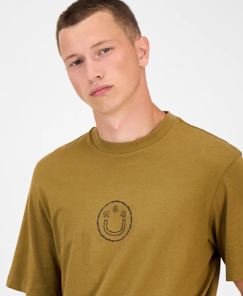 Hugo By Boss Men's Cotton Graphic T-Shirt