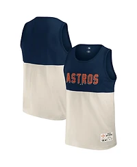 Darius Rucker Collection by Fanatics Men's Navy/Cream Houston Astros Color Block Tank Top