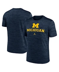 Jordan Men's Navy Michigan Wolverines Primetime Velocity T-Shirt