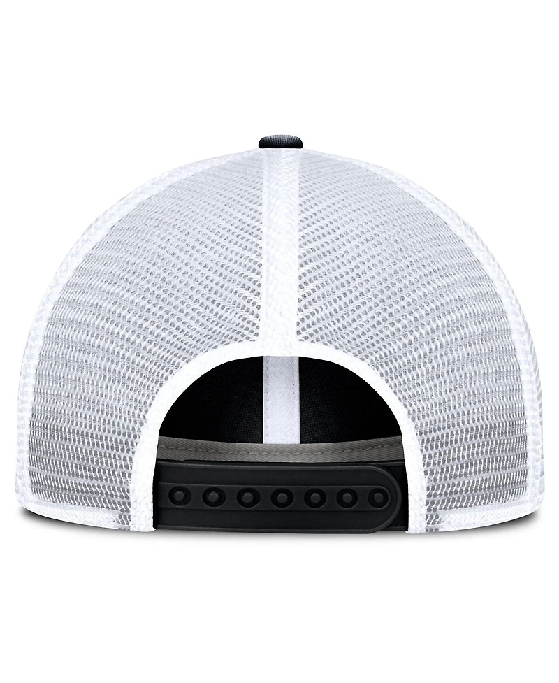 Fanatics Men's Black/Gray Philadelphia Flyers Averie Trucker Adjustable Hat