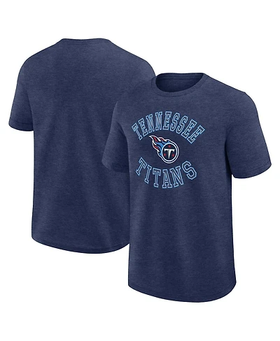 Logo Athletic Men's Heather Navy Tennessee Titans Success T-Shirt