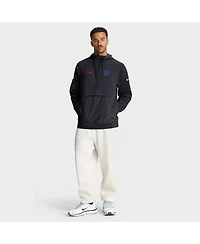 Nike Men's Navy Houston Texans Sideline Alt Pack Anorak Half-Zip Hoodie Jacket