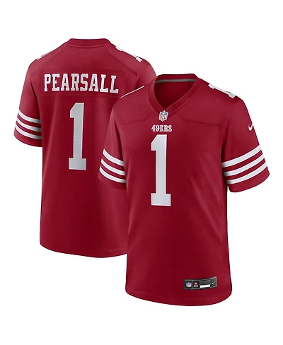 Nike Men's Ricky Pearsall Scarlet San Francisco 49ers Team Game Jersey